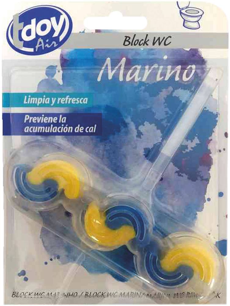 Bloque para inodoro marino fresco
