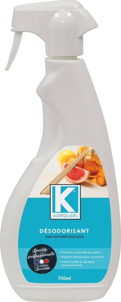 Ambientador potente y persistente aroma pomelo - botella spray 750ml