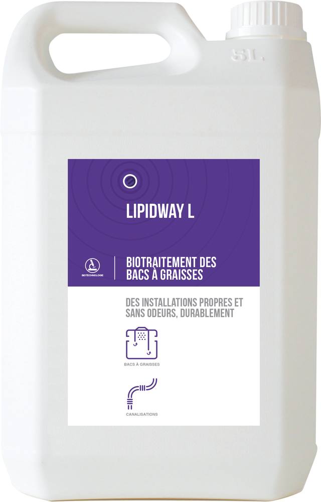 Biotratamiento de trampas de grasa - Envase 5L