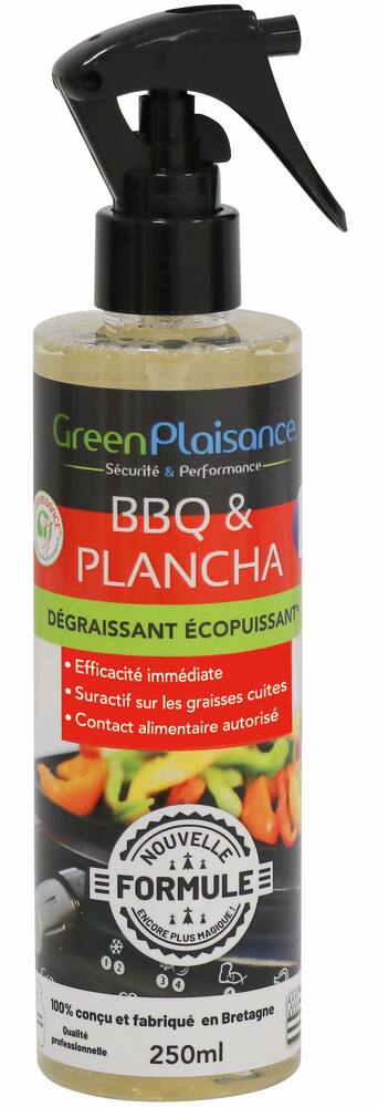Dégraissant écopuissant pour barbecue et plancha