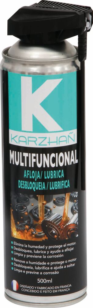 Dégrippant multifonctions avec tête 2 jets - aérosol 500ml