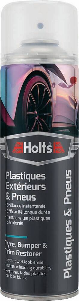 Rénovateur plastique extérieur & pneus - aérosol de 500ml
