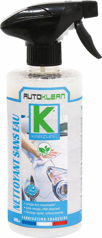 Nettoyant lustrant sans eau AUTO KLEAN - pulvérisateur de 500ml