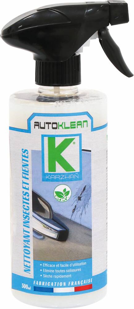 Nettoyant insectes et fientes AUTO KLEAN - pulvérisateur de 500ml