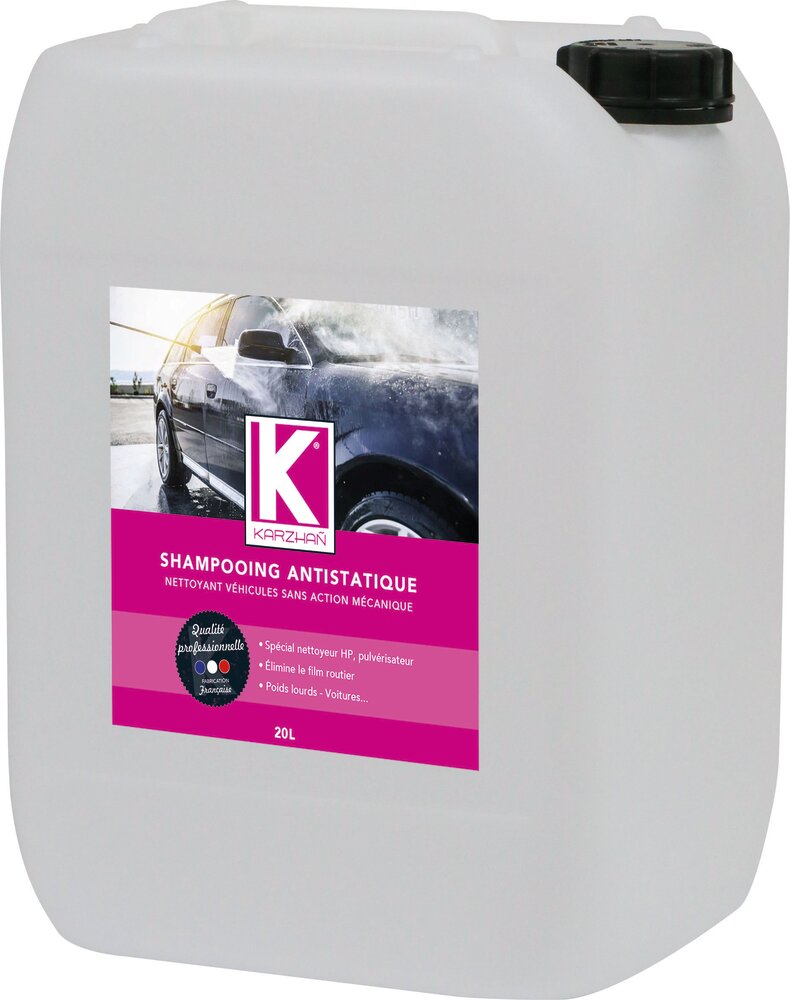 Shampoing antistatique concentré pour carrosserie - K500