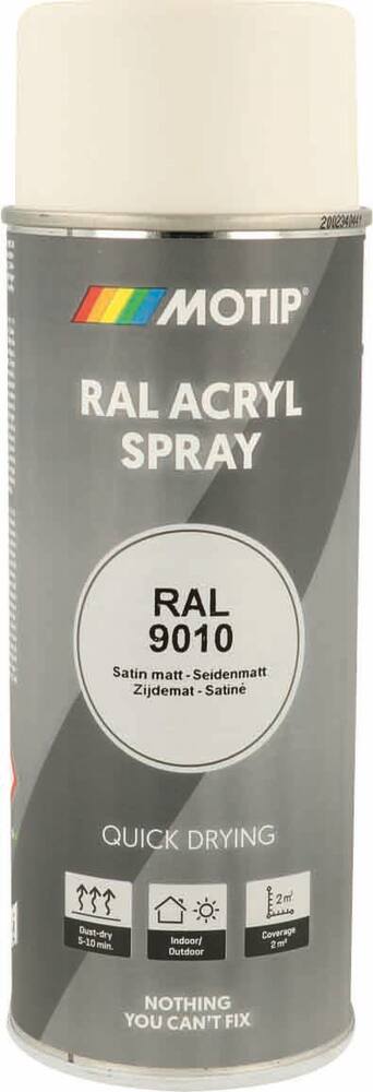 Peinture acrylique - aérosol de 400ml