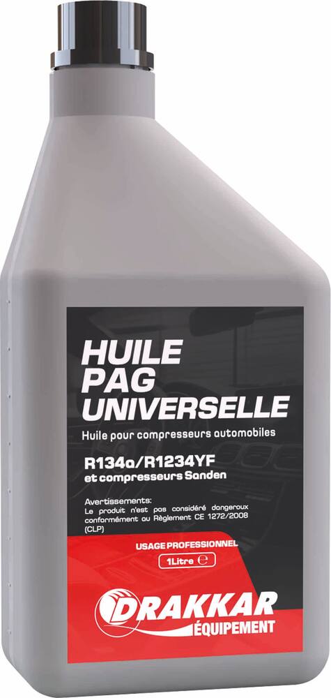 Huile climatisation universelle PAG 1L