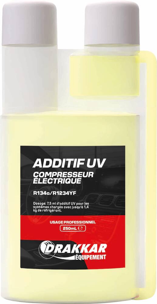 Additif UV pour climatisations avec compresseur électrique - 250ml