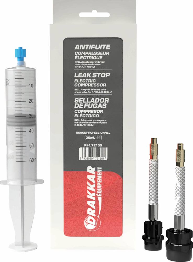 Stop fuite pour compresseur électronique - seringue de 30ml