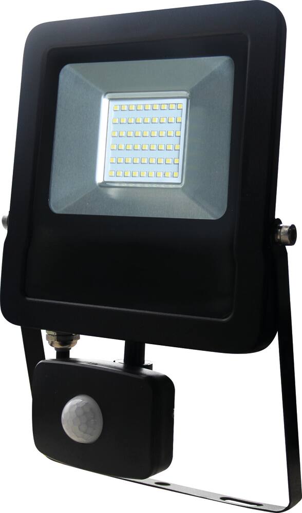 Projecteur LED extra plat 230V avec détecteur radar